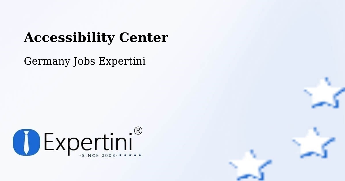 Accessibility Statement – Geldern - Germany Jobs Expertini