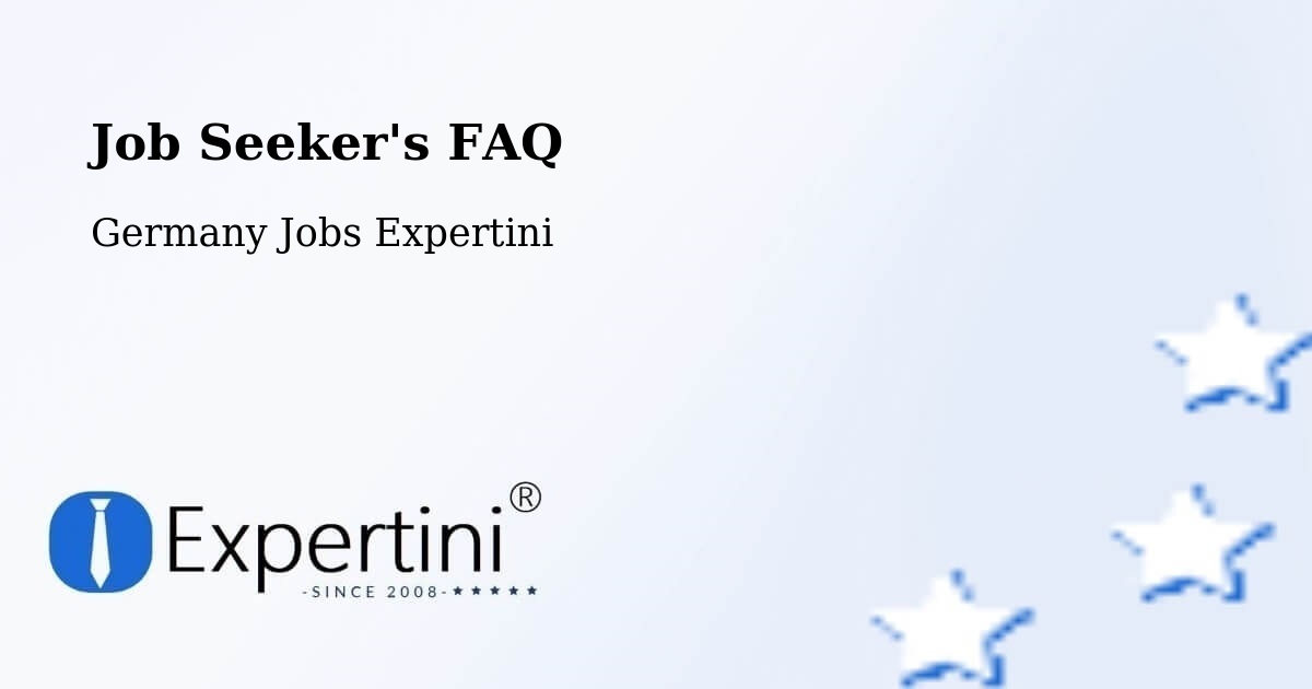 Job Seeker FAQ – Geldern - Germany Jobs Expertini